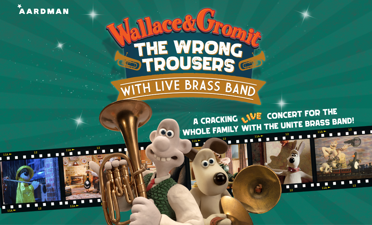 Wallace and Gromit Wrong Trousers screening with live band